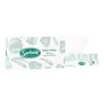 Sorbent Professional Silky White Facial Tissues 2ply 100 sheet x 48