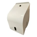Gentility White Metal Paper Roll Towel Dispenser