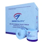 Gentility Deluxe Premium Toilet Tissues 400 sheet 2ply x 48 rolls