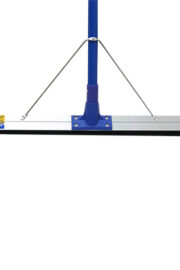 Reinforced Aluminium Neoprene Floor Squeegee 45 or 60cm with Support Brace and Handle